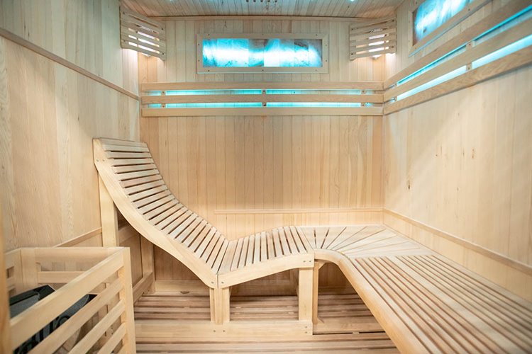 Sauna sucha fińska piec 6 KW Harvia BC60 + kamień solny 180X160X200CM MO-EA4-L Mazur