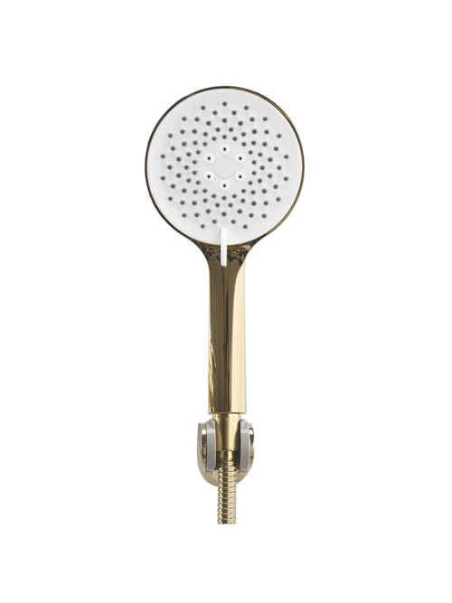 Złota bateria wannowa Avalon Rea