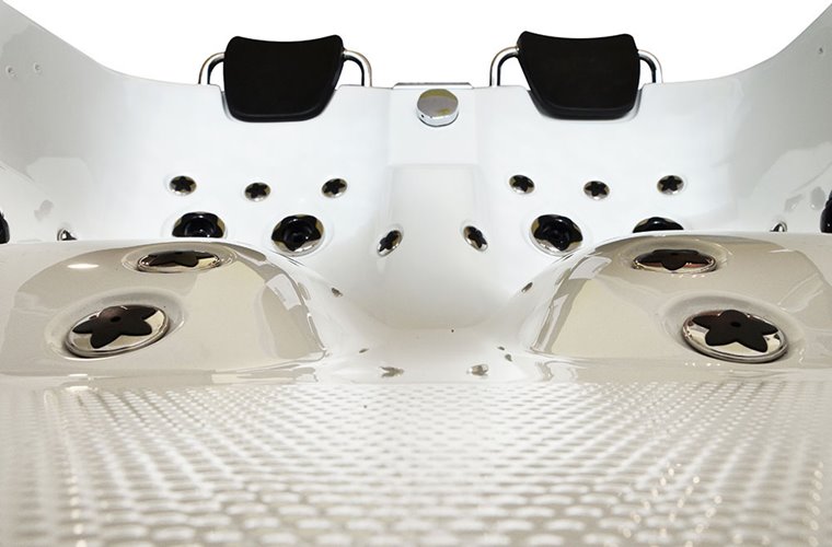 Wanna spa z hydromasażem asymetryczna 180x122 cm MUS-1062 LEWA