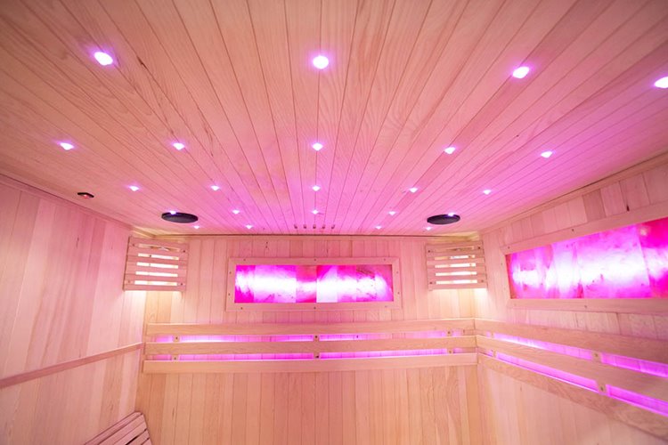 Sauna sucha fińska piec 6 KW Harvia BC60 + kamień solny 180X160X200CM MO-EA4-L Mazur