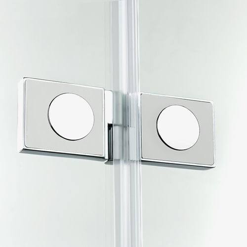 Drzwi prysznicowe składane 140 cm lewe D-0150A/D-0096B New Soleo