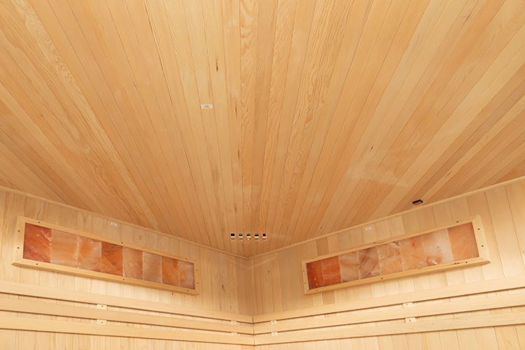 Sauna sucha fińska piec 8 KW Harvia BC80 + kamień solny 200X200X200CM MO-EA5CS Mazur