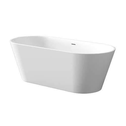 Wanna wolnostojąca 170 cm Limnos Invena AN-00-120-M wykończenie białe zdjęcie 2