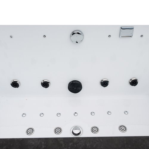 Wanna z hydromasażem prostokątna 180x100 cm Boston 926B Hydrosan