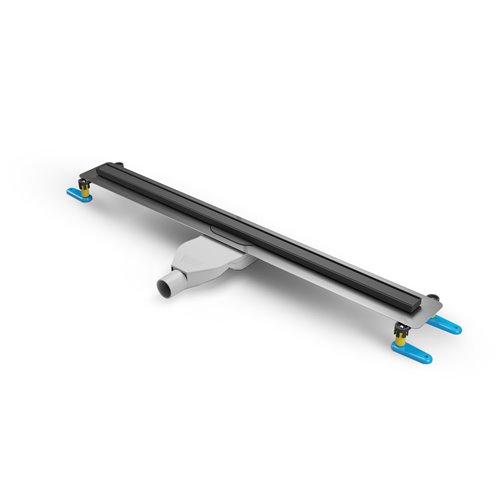 Visio Slim Black New Trendy czarny odpływ liniowy 90 cm OL-0079 ruszt czarny matowy