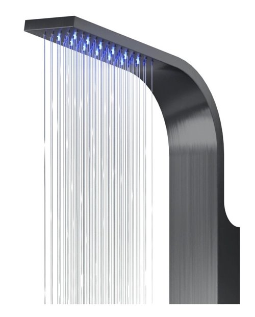 Niebieskie LED deszczownicy Corsan Snake