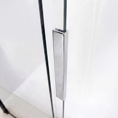 Parawan wannowy rozsuwany chrom 120 cm Dario Rea zdjęcie 8