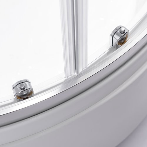 Kabina prysznicowa na głębokim brodziku lewa 115x85 cm Maja Hydrosan