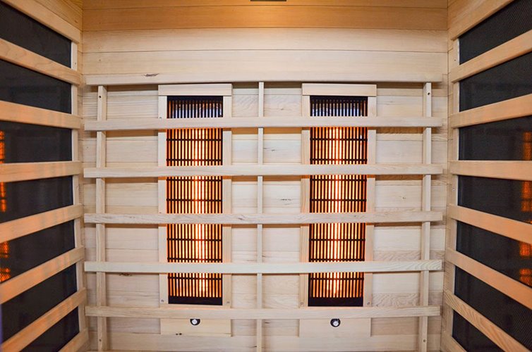 Sauna na podczerwień dwuosobowa 120X105X190CM MO-EA2R Infrared Mazur