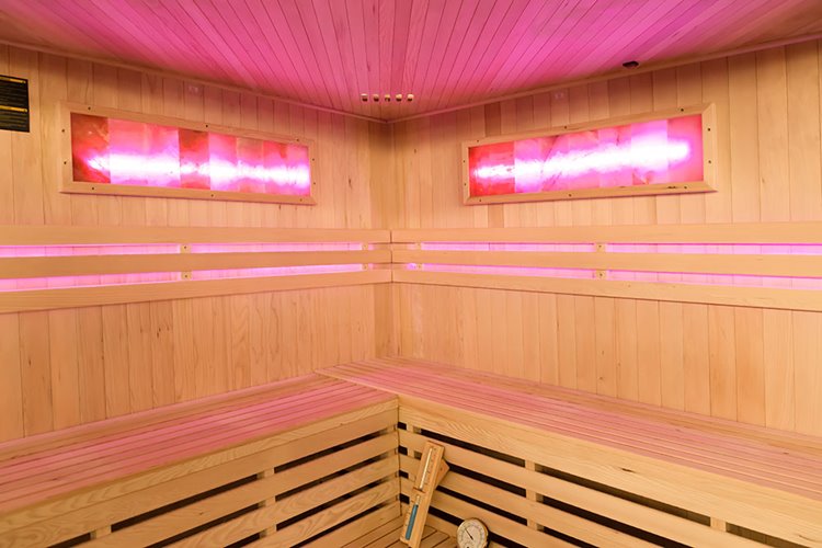 Sauna sucha fińska piec 8 KW Harvia BC80 + kamień solny 200X200X200CM MO-EA5CS Mazur