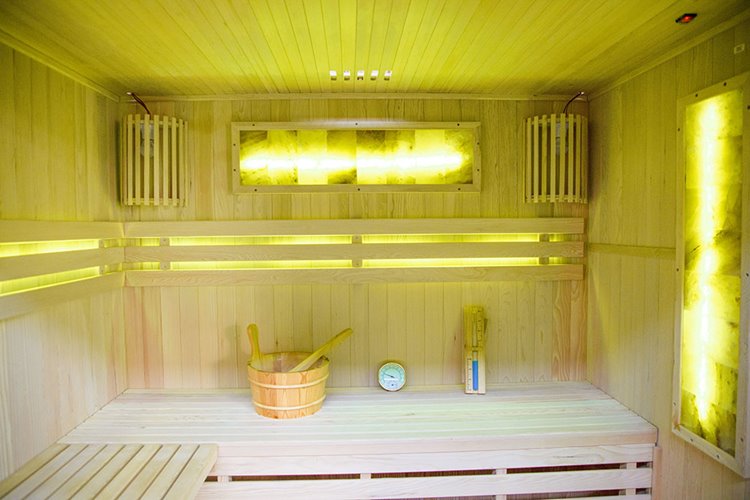 Sauna sucha fińska piec 6 KW Harvia BC60 + kamień solny 180X160X200CM MO-EA4S Mazur