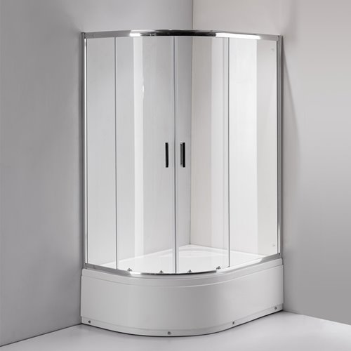 Kabina prysznicowa na głębokim brodziku lewa 115x85 cm Maja Hydrosan