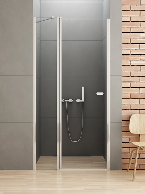 Drzwi prysznicowe uchylne 90 cm D-0155A New Soleo New Trendy