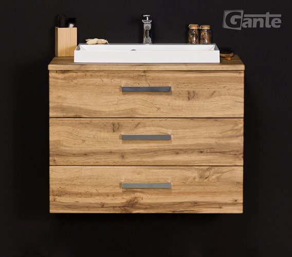 Szafka wisząca z umywalką 80/39/3 FKS seria Fokus NE