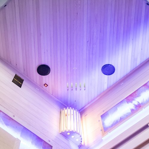 Sauna fińska 4 osobowa wysokotemperaturowa 6KW Harvia 150x150 cm Lark4-WD