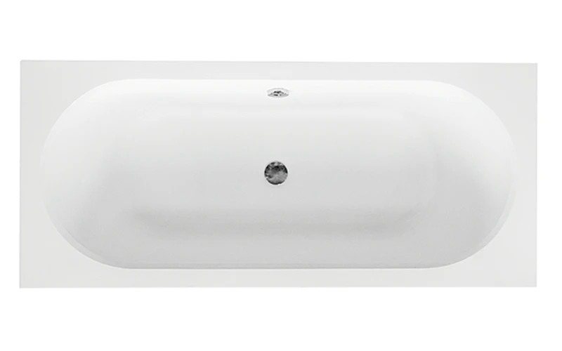 Prostokątna wanna do zabudowy Vitae Slim Besco 150 cm