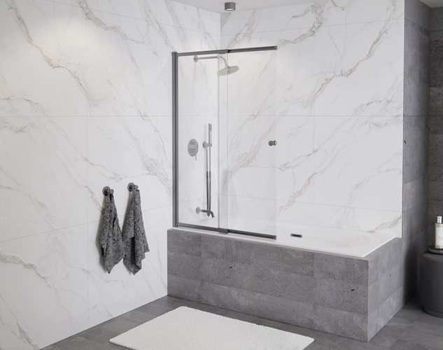 Prostokątna wanna do zabudowy Vitae Slim+ Besco 160 cm komplet syfon+ przelew zdjęcie 5