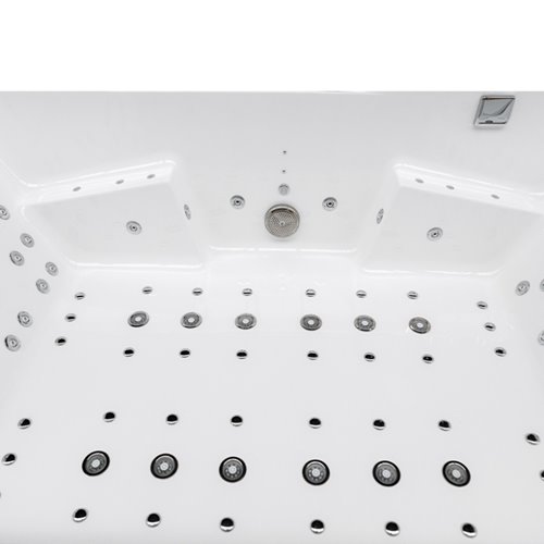 Duża wanna z hydromasażem 180x120 Kari 942 Hydrosan