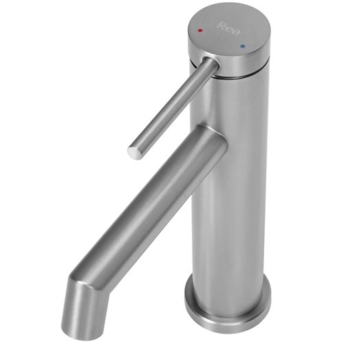 Inox bateria umywalkowa niska Foss Rea