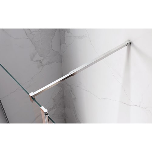 Ścianka prysznicowa 90 cm + zamykany bok 50 cm KZ15