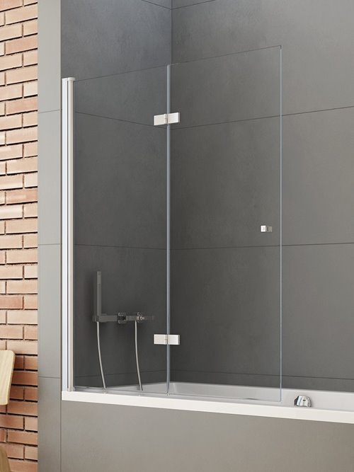 Parawan wannowy składany 100x140 cm lewy New Soleo P-0028