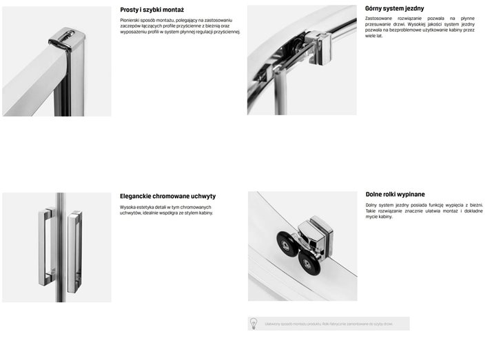 Kabina asymetryczna 100x80 K-0577 New Maxima New Trendy