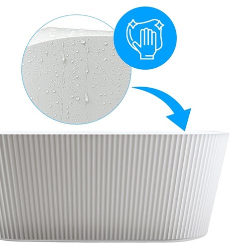 Wanna wolnostojąca przyścienna korek złoty szczotkowany 170 cm Carlo Led Hydrosan