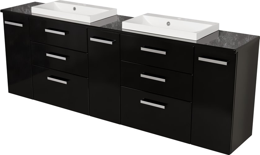 Szafka wisząca z umywalką 210/39/C3 seria Fokus C