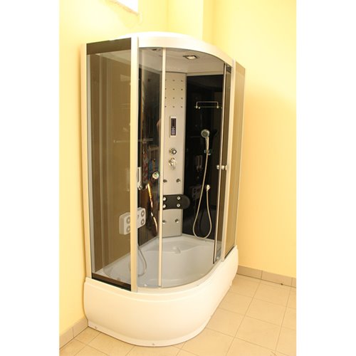 Kabina prysznicowa z hydromasażem 120x80 7106 Prawa