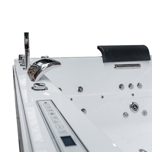 Wanna z hydromasażem prostokątna do zabudowy + obudowa Kalambo WH 190x150 cm