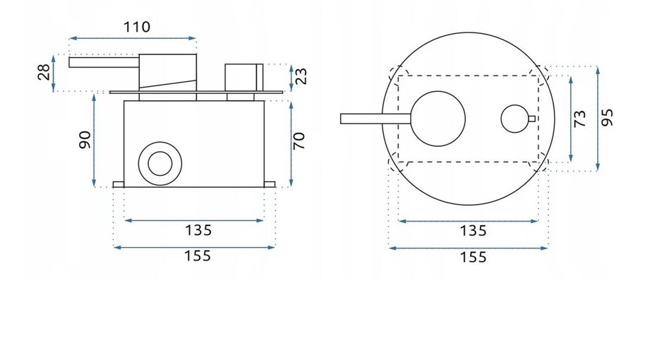 Czarny matowy zestaw wannowo prysznicowy Lungo Rea