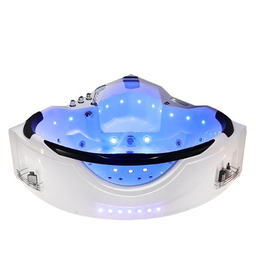 Wanna z hydromasażem narożna 155x155 cm Eos 932 Hydrosan