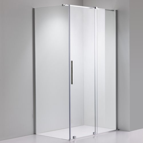 Kabina prysznicowa prostokątna drzwi rozsuwane narożna szkło 8 mm 120x90 cm ASTRA-CH-A-120+B90+E