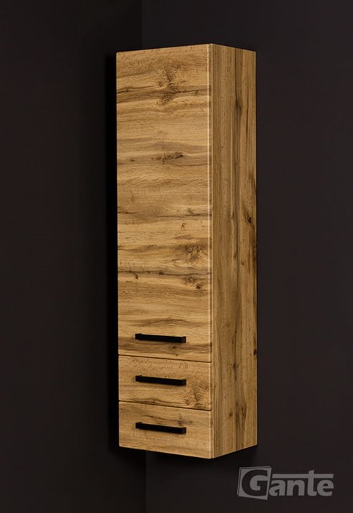 Szafka łazienkowa wisząca potrójna seria Fokus Loft Gante