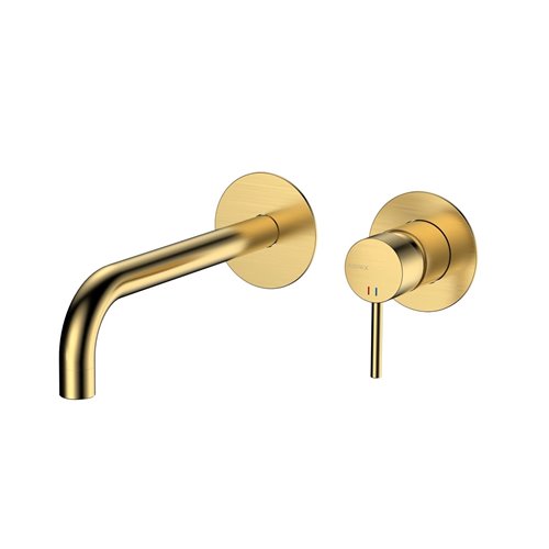 Bateria umywalkowa podtynkowa złoto szczotkowane Ultimate ABUL141211 Avapax