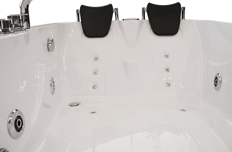 Wanna z hydromasażem asymetryczna 170x115 cm prawa MO-0205
