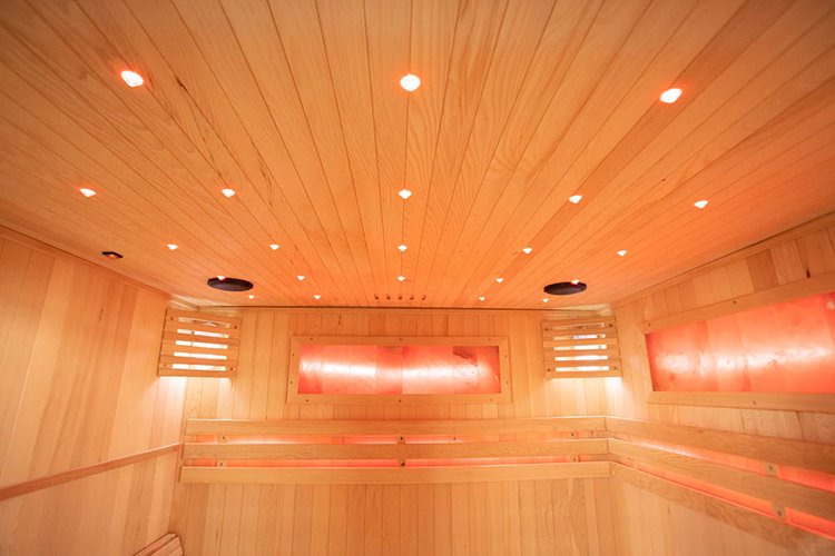 Sauna sucha fińska piec 6 KW Harvia BC60 + kamień solny 180X160X200CM MO-EA4-L Mazur