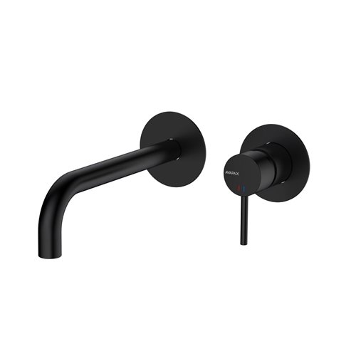 Bateria umywalkowa podtynkowa czarna Ultimate ABUL141311 Avapax