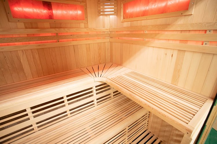 Sauna sucha fińska piec 6 KW Harvia BC60 + kamień solny 180X160X200CM MO-EA4-I Mazur