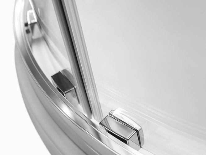 Kabina prysznicowa asymetrczyna szkło przeźroczyste 80x100 Modern Besco