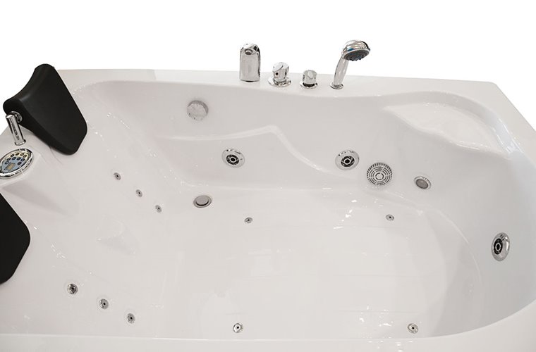 Wanna z hydromasażem asymetryczna 170x115 cm lewa MO-0205