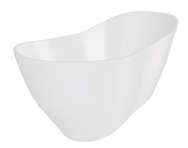 Wanna wolnostojąca 160 cm + klik-klak chrom Viya Besco WMD-160-V