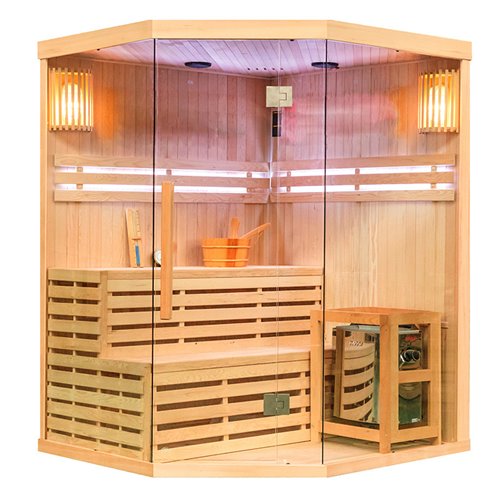 Sauna fińska 6 osobowa wysokotemperaturowa 8KW Harvia 180x180 cm Oslo7