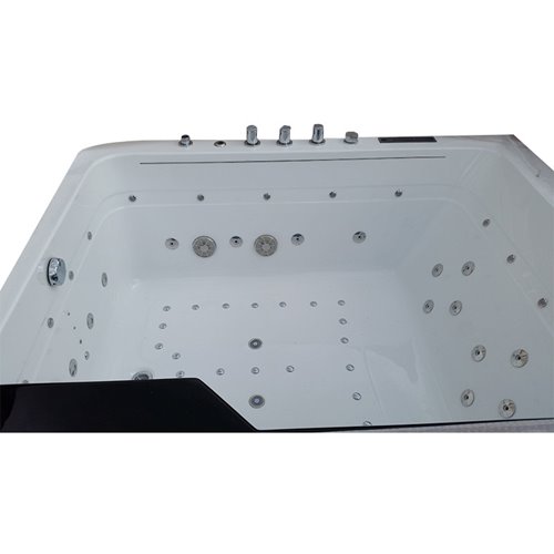 Wanna z hydromasażem prostokątna 170x130 cm Tugela-BL