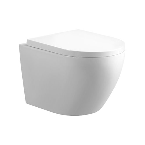 Biała miska wc wisząca Mizu Rimless 3.0 MIZU-WH-RIM-02 Hydrosan