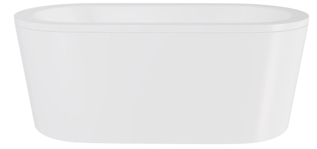 Wanna wolnostojąca Victoria 160 cm syfon chrom Besco WKV-160-WO