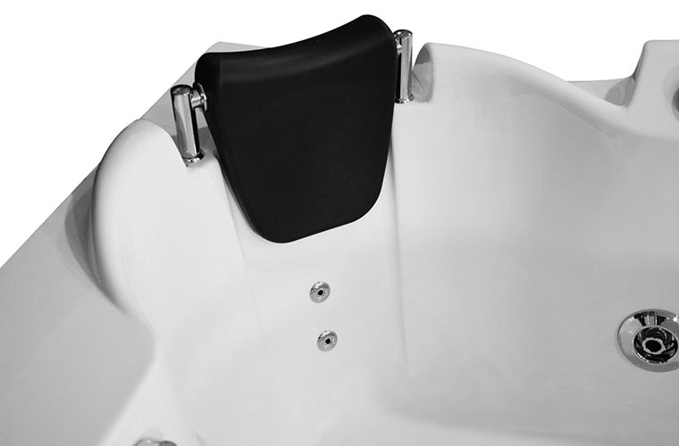 Wanna łazienkowa Spa z hydromasażem narożna 150x150 cm MO-0311