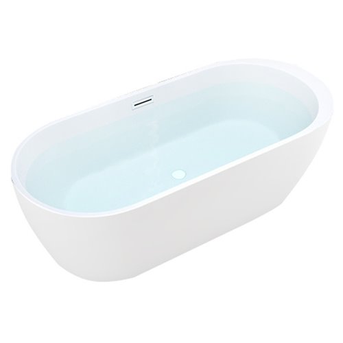 Wanna wolnostojąca biała przelew i korek biały 170 cm Porto Hydrosan