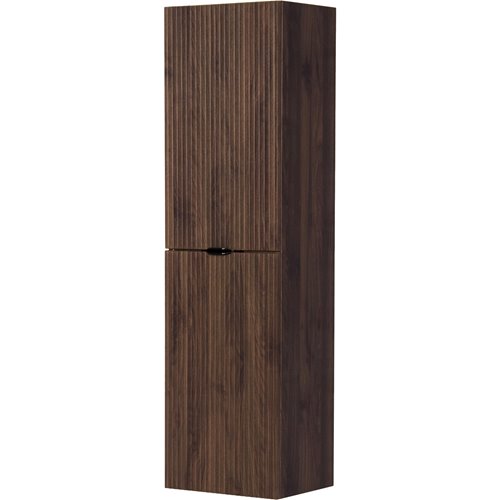 Słupek łazienkowy z lamelami wiszący wysoki 143,5x40 Victa Lamello kolor orzech