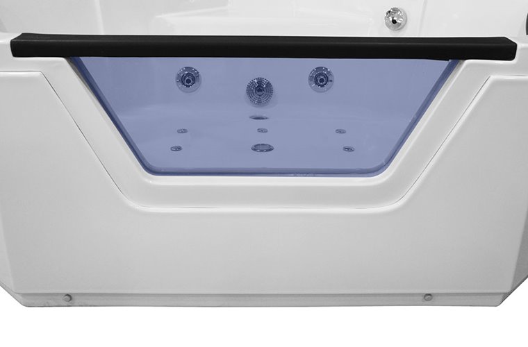 Wanna z hydromasażem narożna pięciokątna 150x150 cm MO-0633